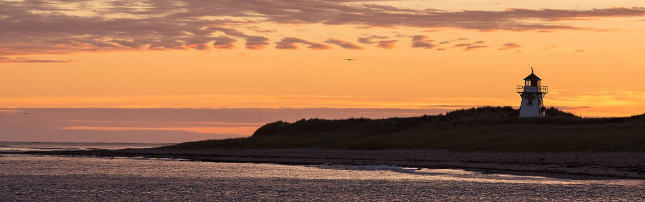 Lighthouse by the shore